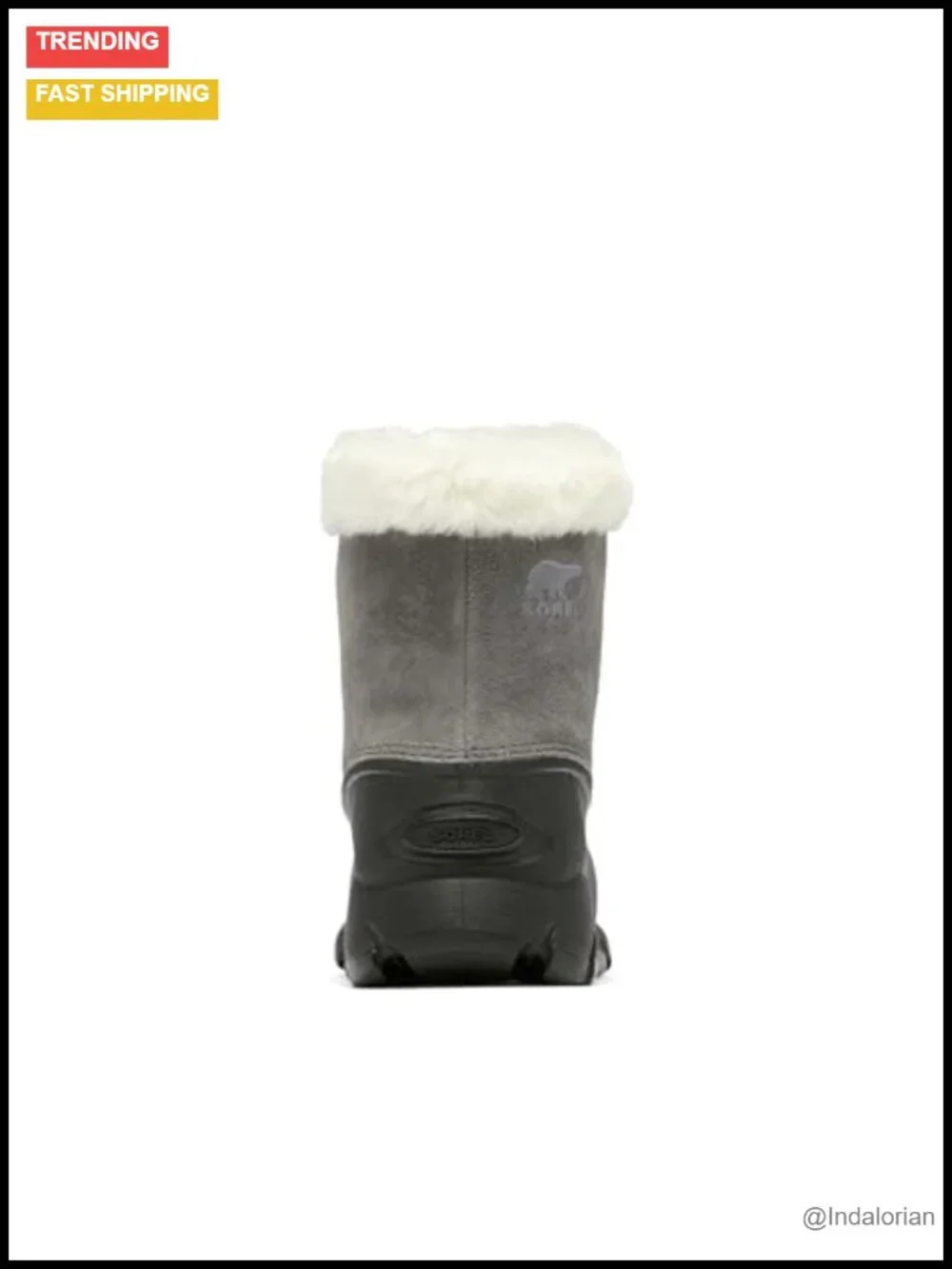 Waterproof Suede Snow Boots with Faux Fur Cuff, 200g Insulation, Lace-Up